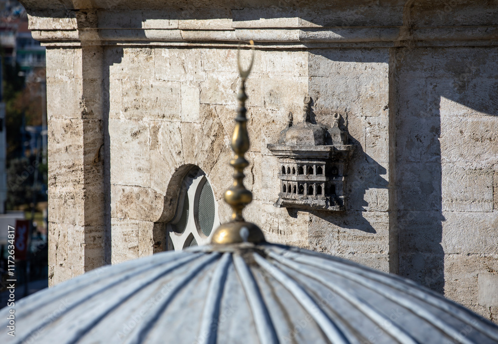 Birdhouse in the tomb of Mustafa III, Istanbul