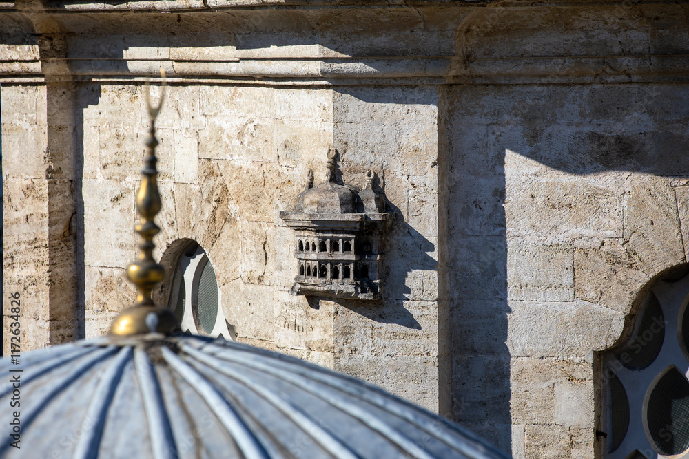 Birdhouse in the tomb of Mustafa III, Istanbul