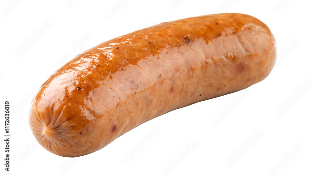grilled sausage isolated on white background grilled sausage isolated on white background