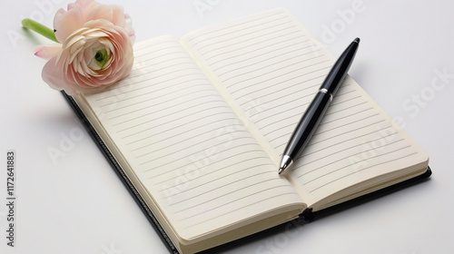 dairy pen  and flower 