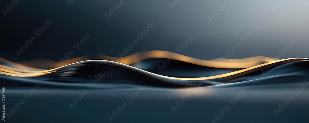Soft abstract background idea. Elegant curved waves with a blend of dark and light tones, creating a modern aesthetic. Soft abstract background idea. Elegant curved waves with a blend of dark and light tones, creating a modern aesthetic.