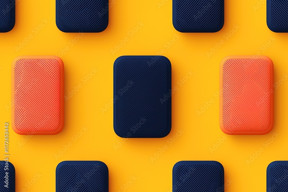 Voice Commerce Colorful geometric shapes in blue and orange arranged on a vibrant yellow background, creating a modern and dynamic visual effect. Voice Commerce Colorful geometric shapes in blue and orange arranged on a vibrant yellow background, creating a modern and dynamic visual effect.