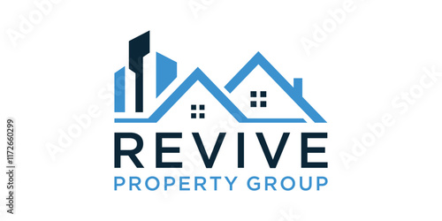 Abstract real estate agent logo icon vector design. Rent, sale of real estate vector logo. Icon, simple, logo, creative, simple.