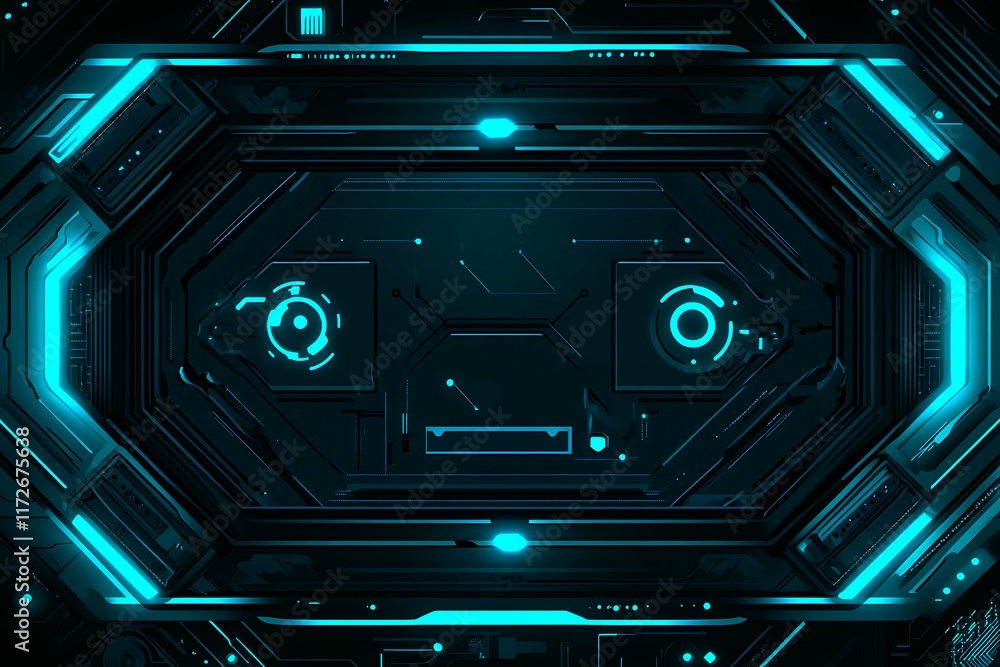 Abstract close-up of a glowing blue digital circuit board, showcasing intricate connections and technological design on a black background.
Abstract close-up of a glowing blue digital circuit board, showcasing intricate connections and technological design on a black background.