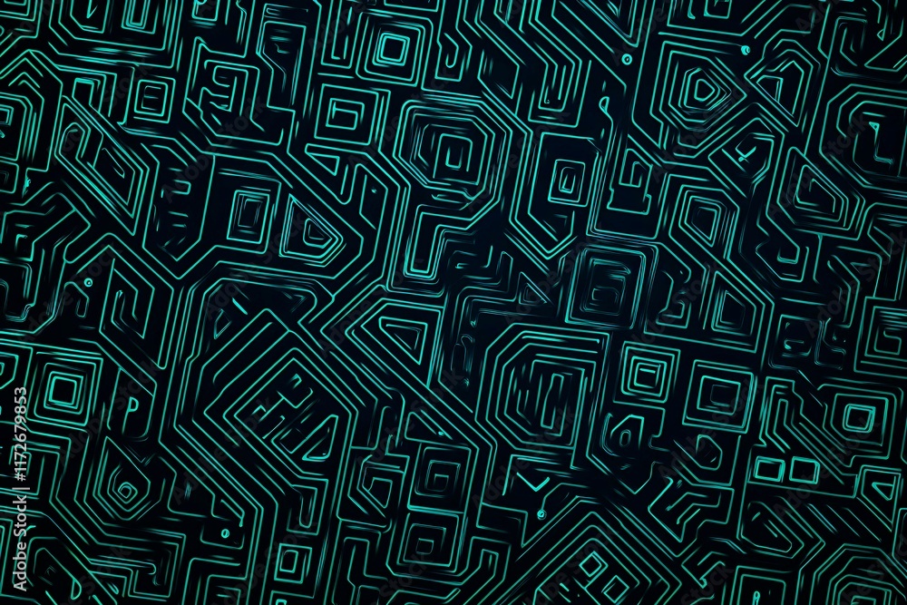 Abstract close-up of a glowing blue digital circuit board, showcasing intricate connections and technological design on a black background.
Abstract close-up of a glowing blue digital circuit board, showcasing intricate connections and technological design on a black background.