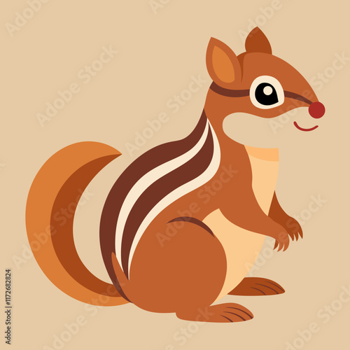 red squirrel cartoon