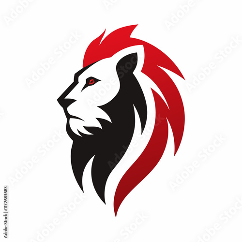 Wallpaper Mural head of a lion Torontodigital.ca