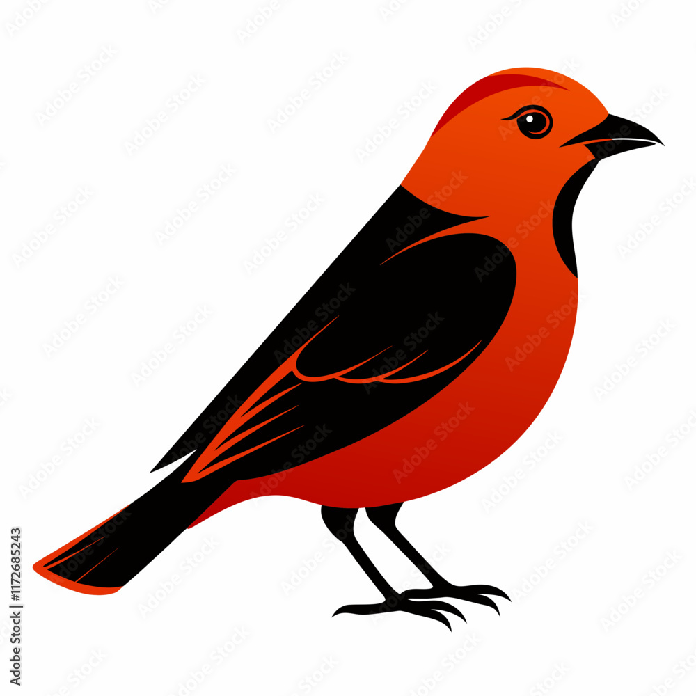 Fototapeta premium illustration of a bird