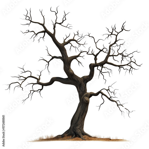 Wallpaper Mural A tree with no leaves and no branches Torontodigital.ca