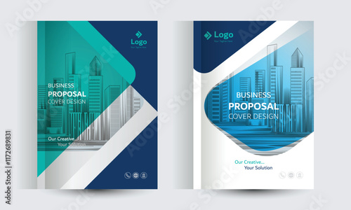 Corporate Business Proposal Cover Design Template