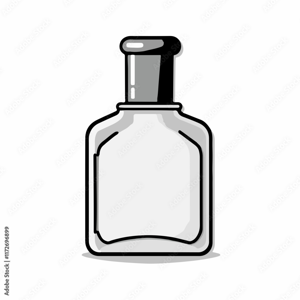 Minimalist perfume bottle icon Minimalist perfume bottle icon