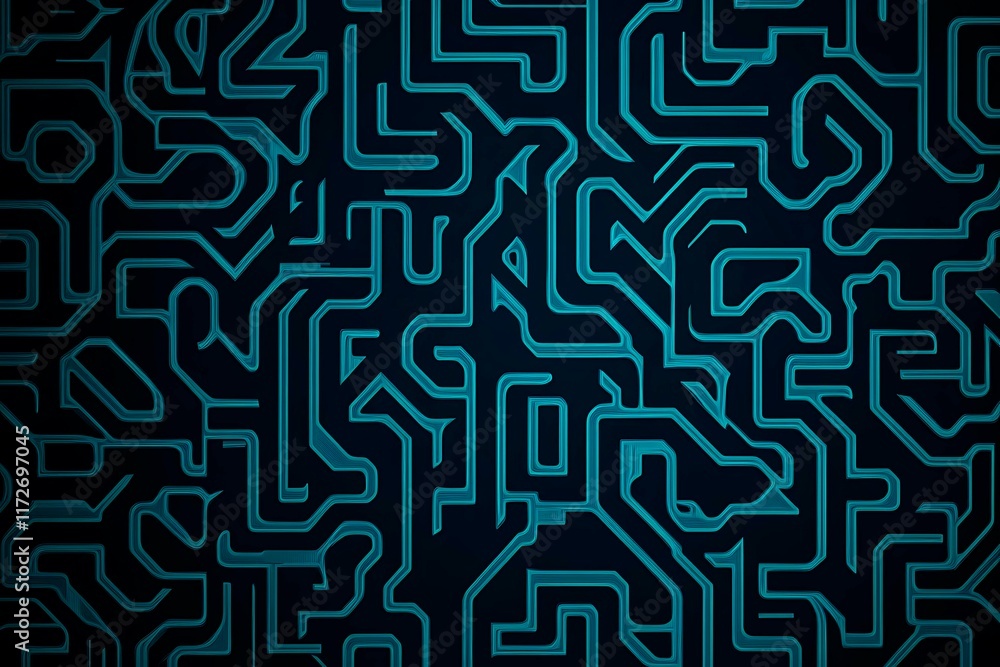 Abstract close-up of a glowing blue digital circuit board, showcasing intricate connections and technological design on a black background.
Abstract close-up of a glowing blue digital circuit board, showcasing intricate connections and technological design on a black background.