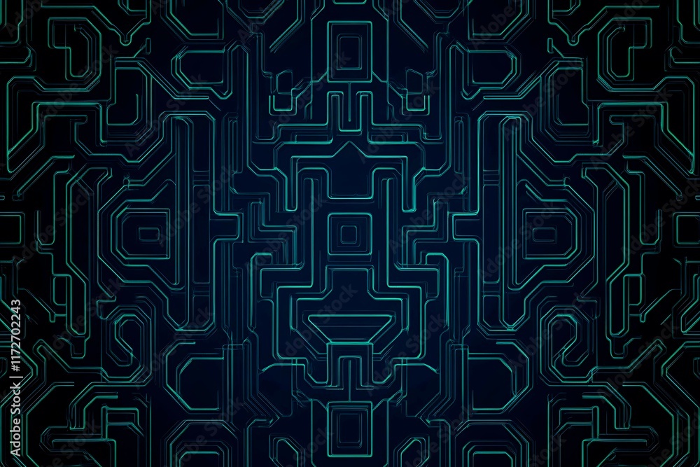 Abstract close-up of a glowing blue digital circuit board, showcasing intricate connections and technological design on a black background.
Abstract close-up of a glowing blue digital circuit board, showcasing intricate connections and technological design on a black background.