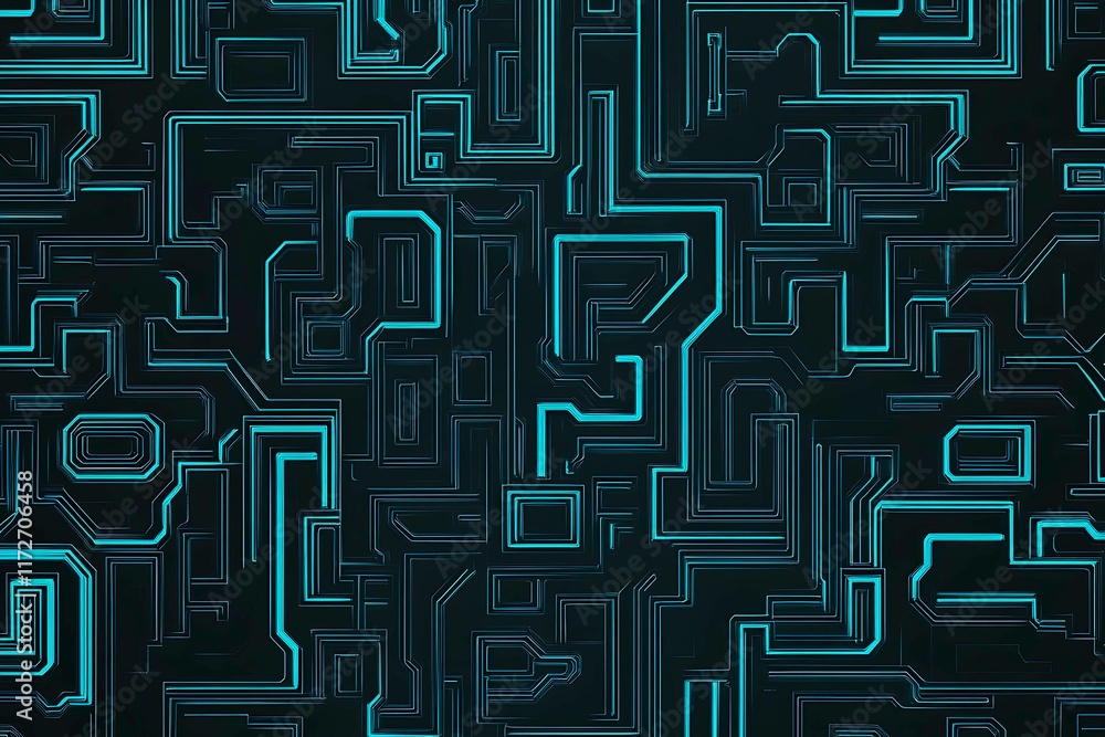 Abstract close-up of a glowing blue digital circuit board, showcasing intricate connections and technological design on a black background.
Abstract close-up of a glowing blue digital circuit board, showcasing intricate connections and technological design on a black background.