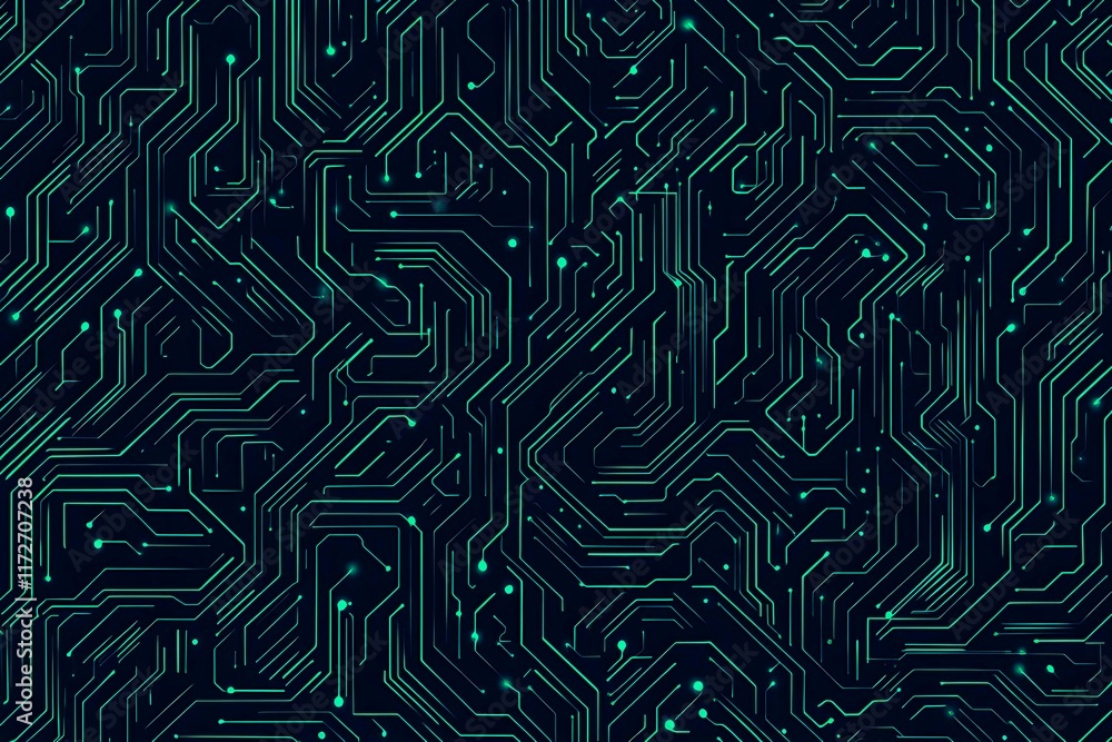 Abstract close-up of a glowing blue digital circuit board, showcasing intricate connections and technological design on a black background.
Abstract close-up of a glowing blue digital circuit board, showcasing intricate connections and technological design on a black background.