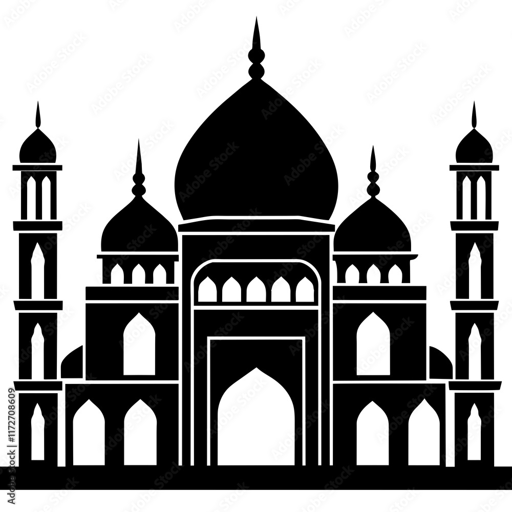taj mahal vector illustration taj mahal vector illustration