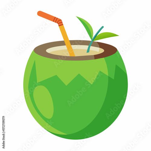 coconut milk cocktail