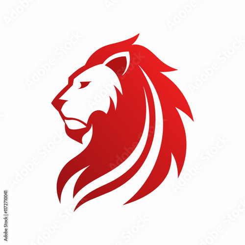 Wallpaper Mural lion head silhouette Torontodigital.ca