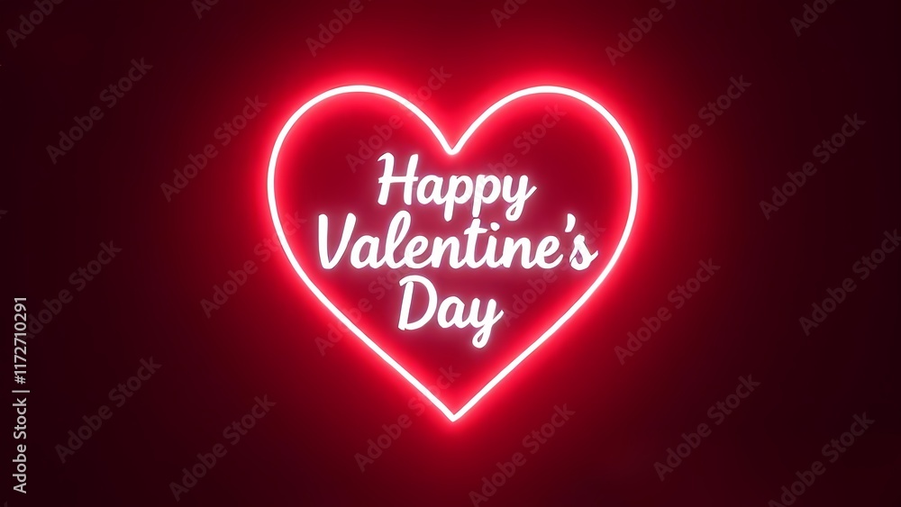 Red heart on black background with a romantic and festive design for Valentine's Day celebration Red heart on black background with a romantic and festive design for Valentine's Day celebration
