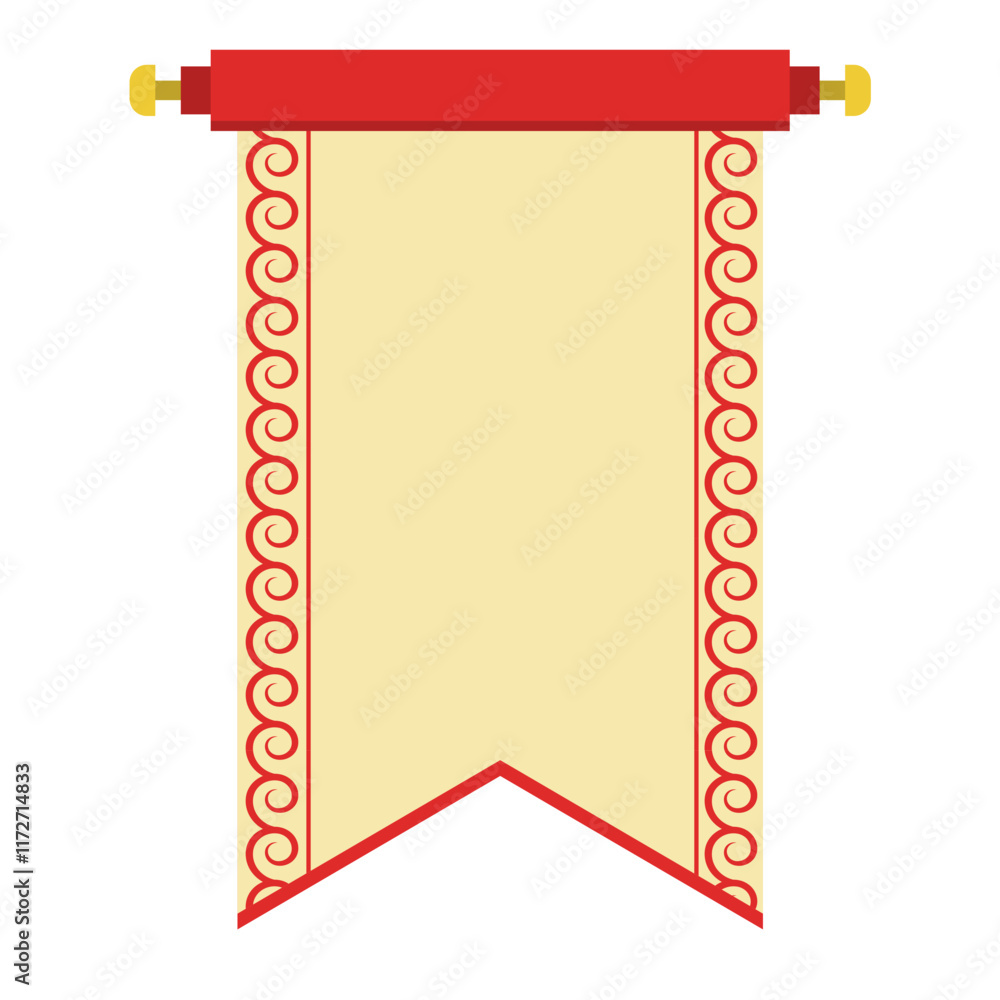 Fototapeta premium Chinese Roll Banner
