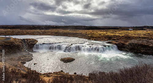 waterfall in Iceland