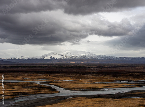 clouds over the mountain