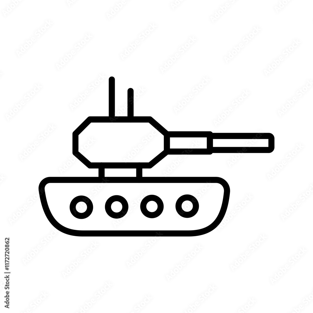 Tank Vector Icon Tank Vector Icon
