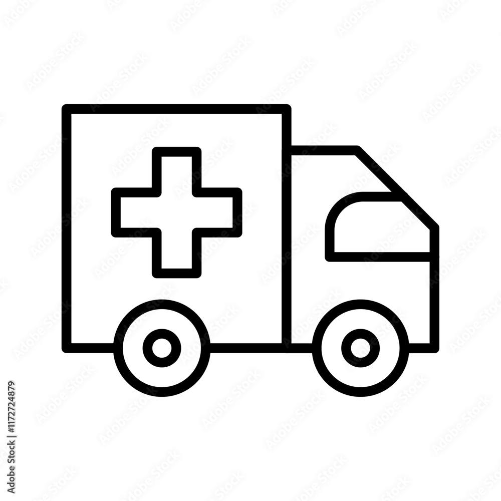 Aid Delivery Vector Icon Aid Delivery Vector Icon