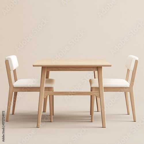 Wallpaper Mural dining table, wood table Torontodigital.ca