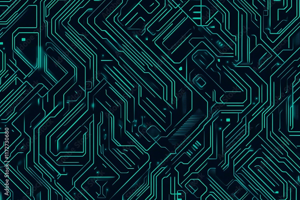 Abstract close-up of a glowing blue digital circuit board, showcasing intricate connections and technological design on a black background.
Abstract close-up of a glowing blue digital circuit board, showcasing intricate connections and technological design on a black background.