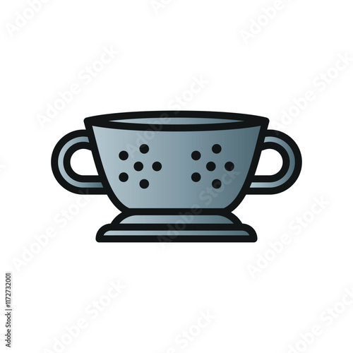 Colander icon vector design templates simple and modern