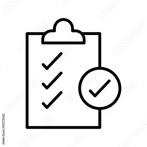 Cleaning Checklist Vector Icon