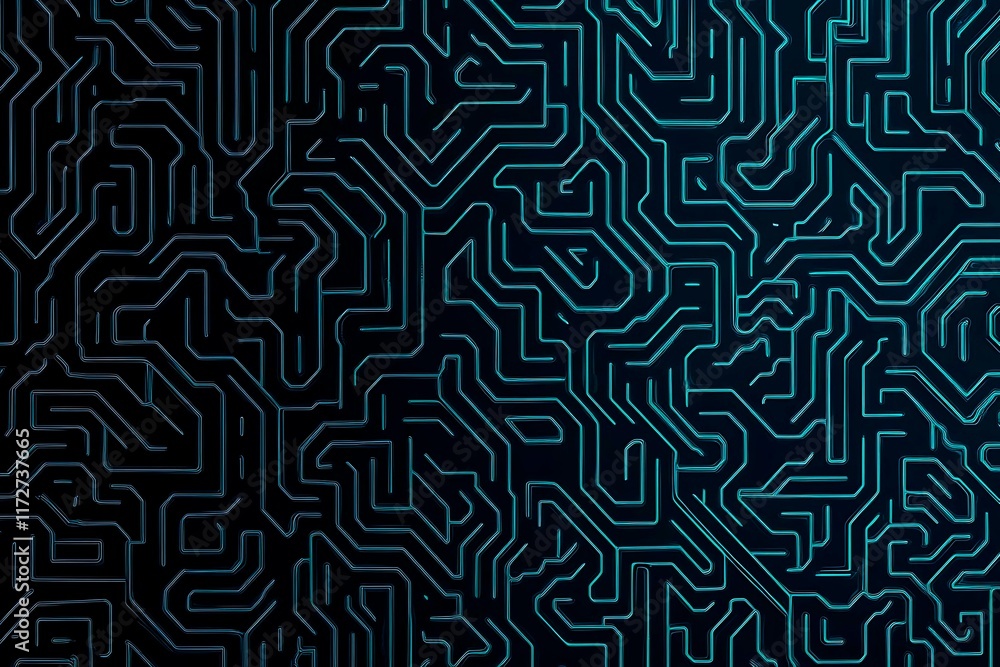 Abstract close-up of a glowing blue digital circuit board, showcasing intricate connections and technological design on a black background.
Abstract close-up of a glowing blue digital circuit board, showcasing intricate connections and technological design on a black background.