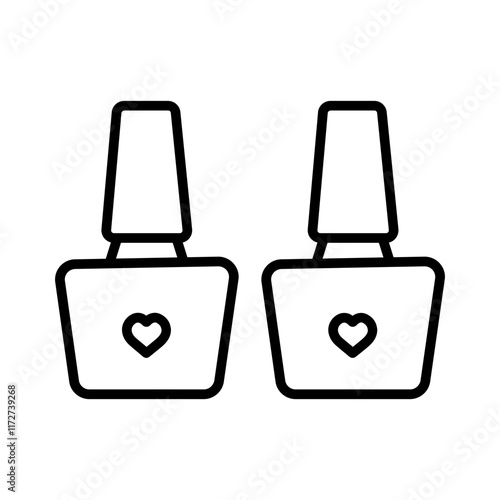 Nail Polish Vector Icon
