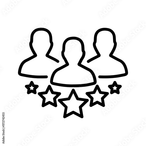 Client Testimony Vector Icon