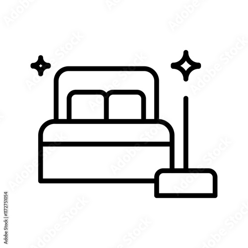 Tidy Room Vector Icon