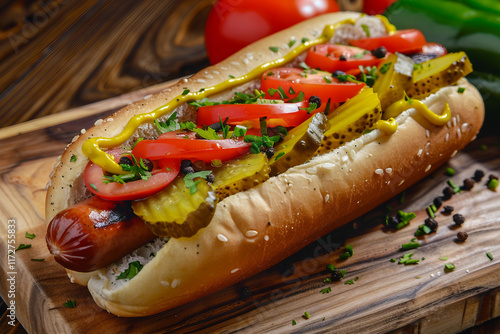 The Authentic Chicago-Style Hot Dog Experience photo