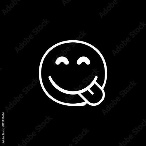 Tasty Face Emoji Icon
