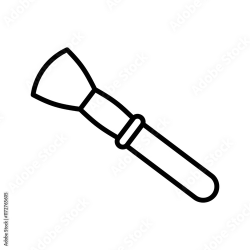 Beauty Brush Vector Icon
