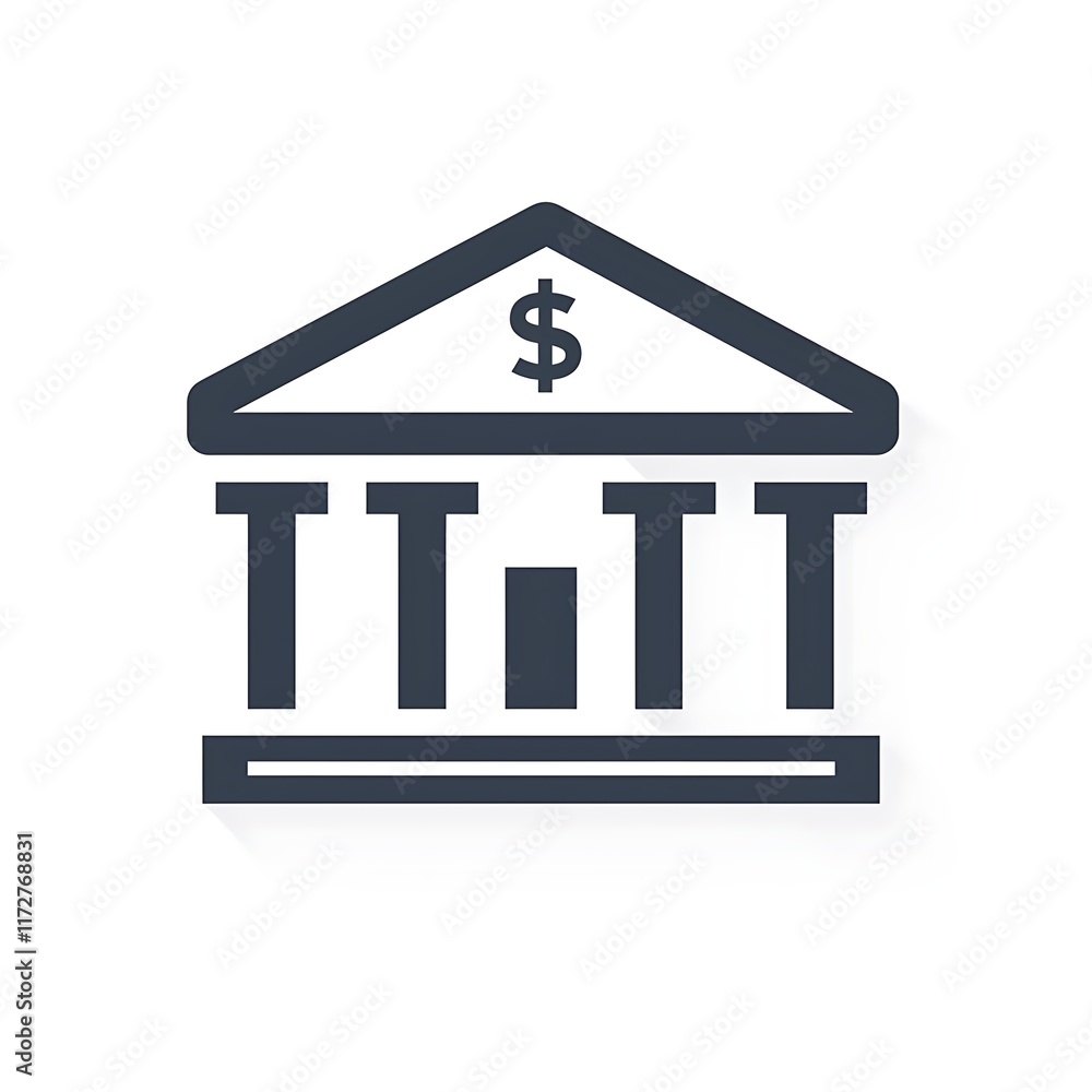 bank transaction icon vector white background bank transaction icon vector white background