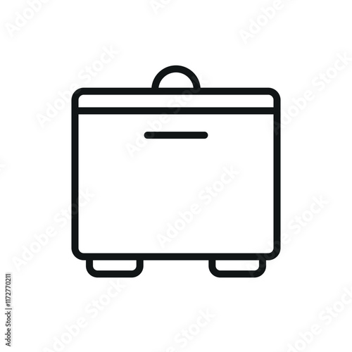 Freezer icon vector design templates simple and modern
