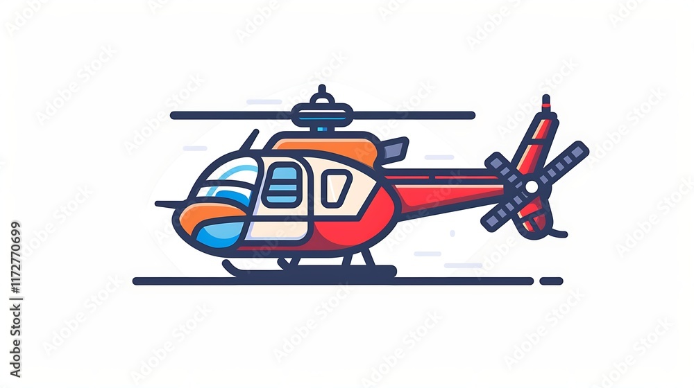 helicopter icon white background vector image helicopter icon white background vector image