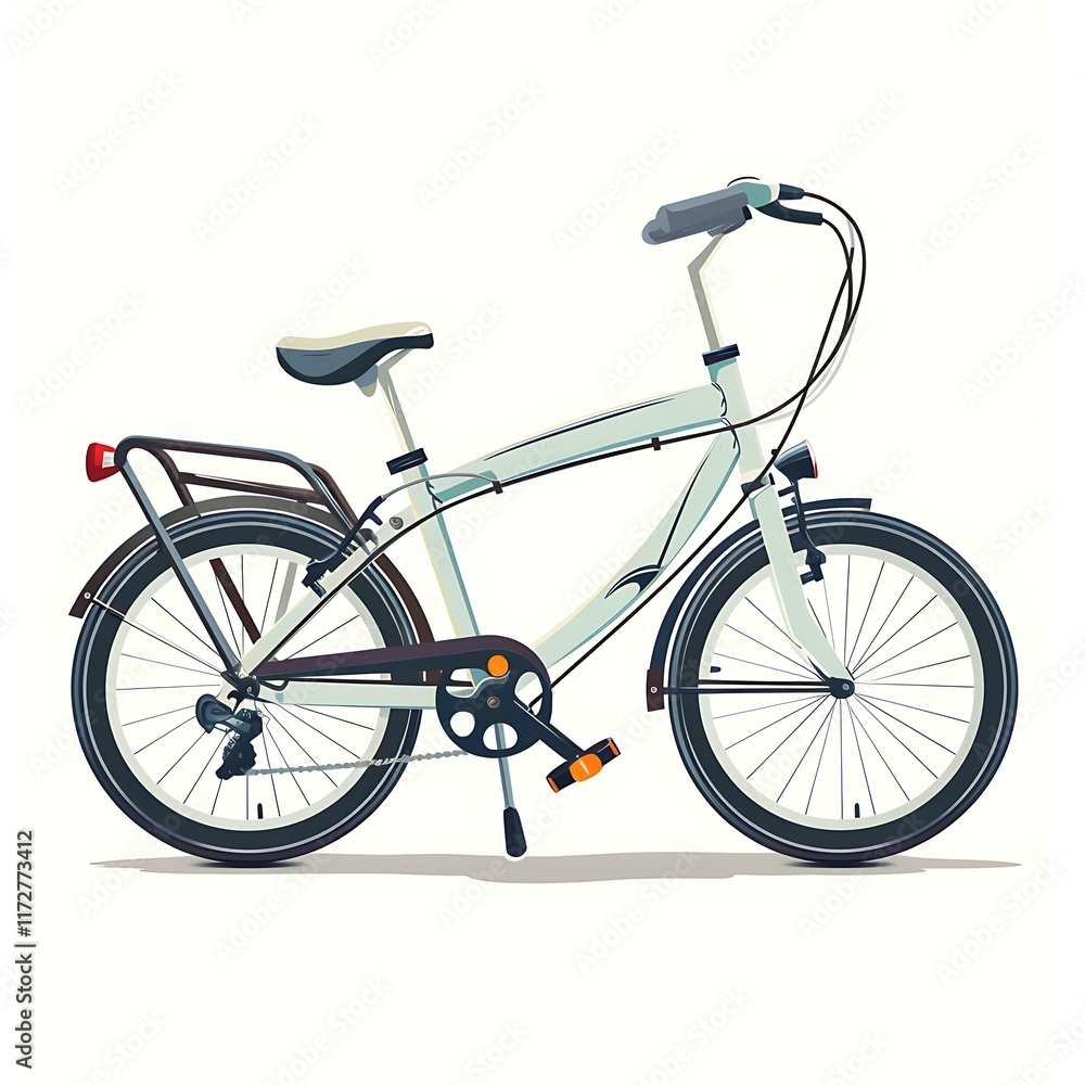 folding bike icon white background vector folding bike icon white background vector
