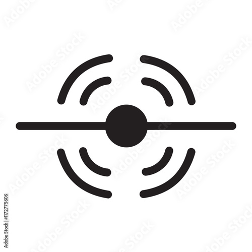 sensor glyph icon