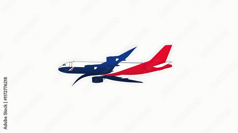 airline logo icon white background vector airline logo icon white background vector