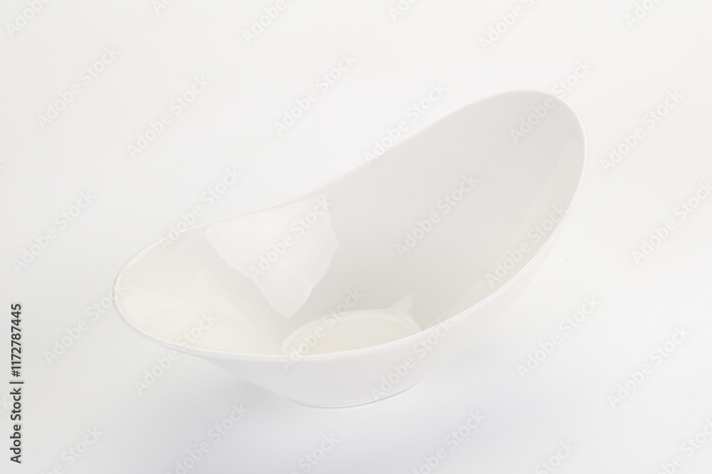 White ceramic empty bowl dishware White ceramic empty bowl dishware