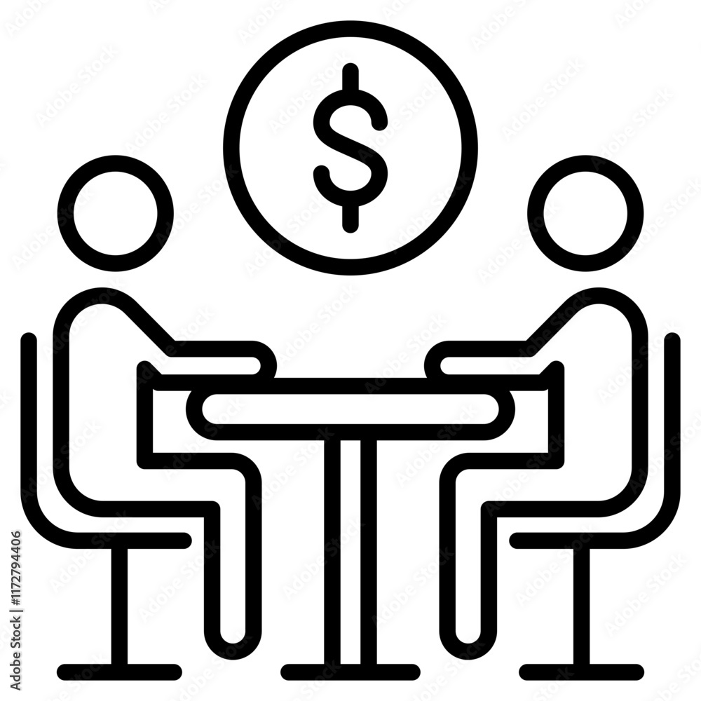 Sales Meeting icon Sales Meeting icon