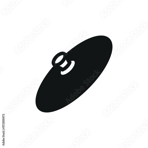 Lid icon with a simple and functional design, perfect for enhancing kitchen, cookware, or household-themed projects