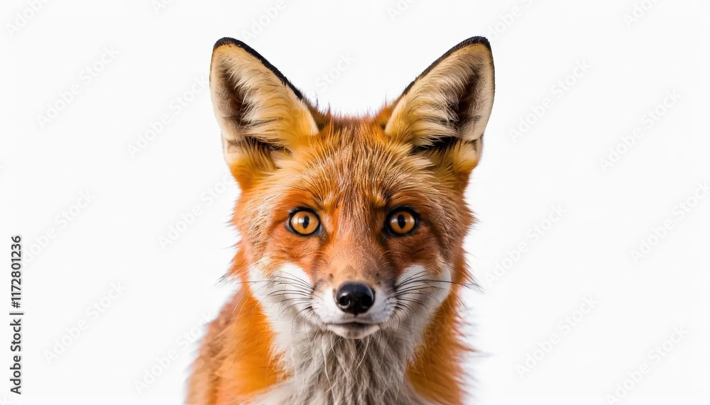 Close-up of a captivating red fox. Close-up of a captivating red fox.