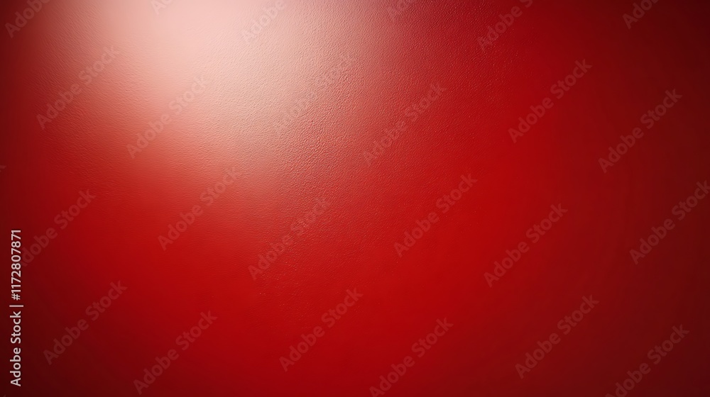 Obraz premium Red gradient background with soft light.